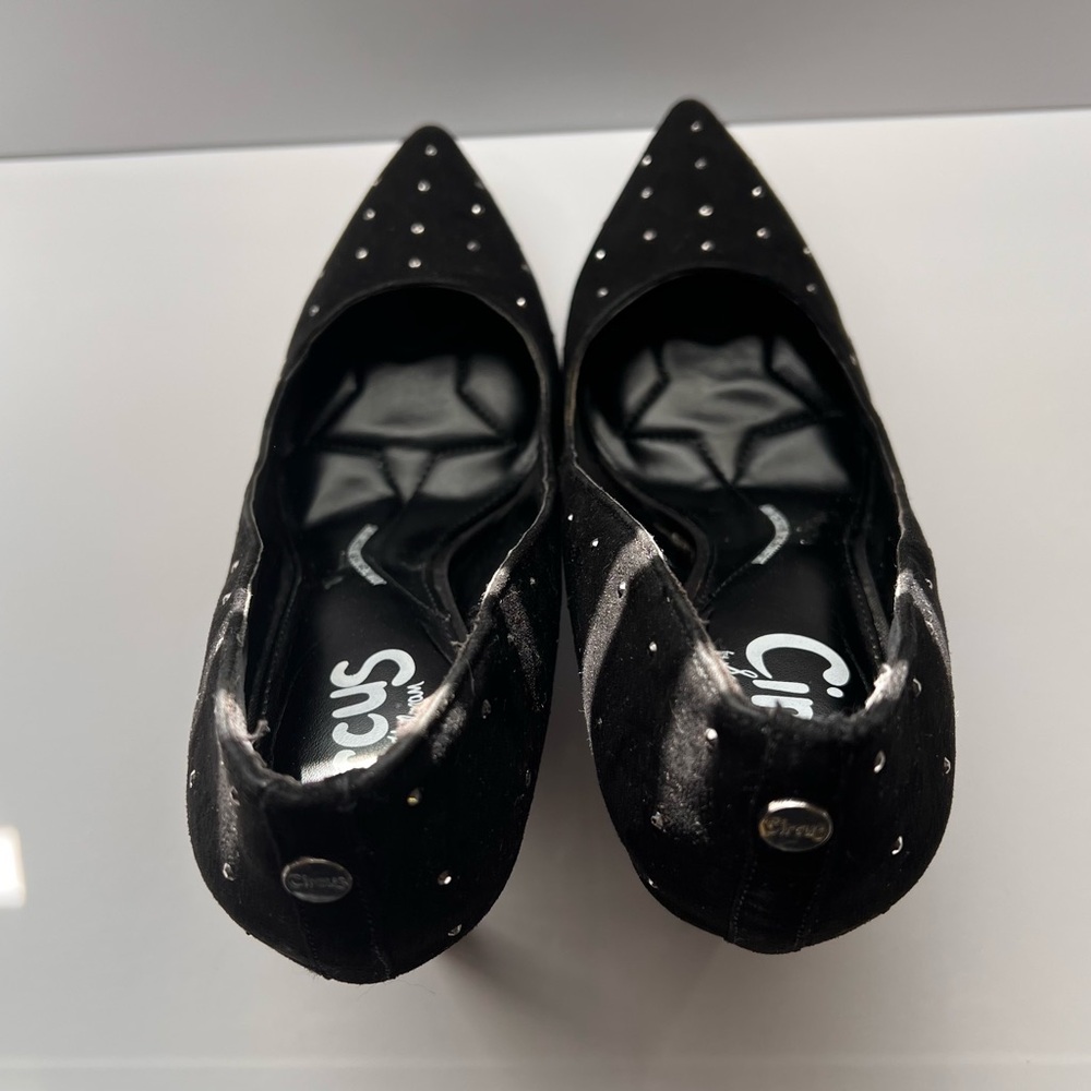 Circus by Sam Edelman Black Suede Pumps